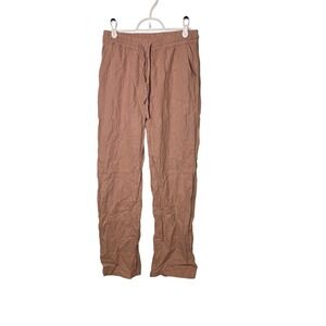 Love Tree Linen Pants‎ Pink Medium